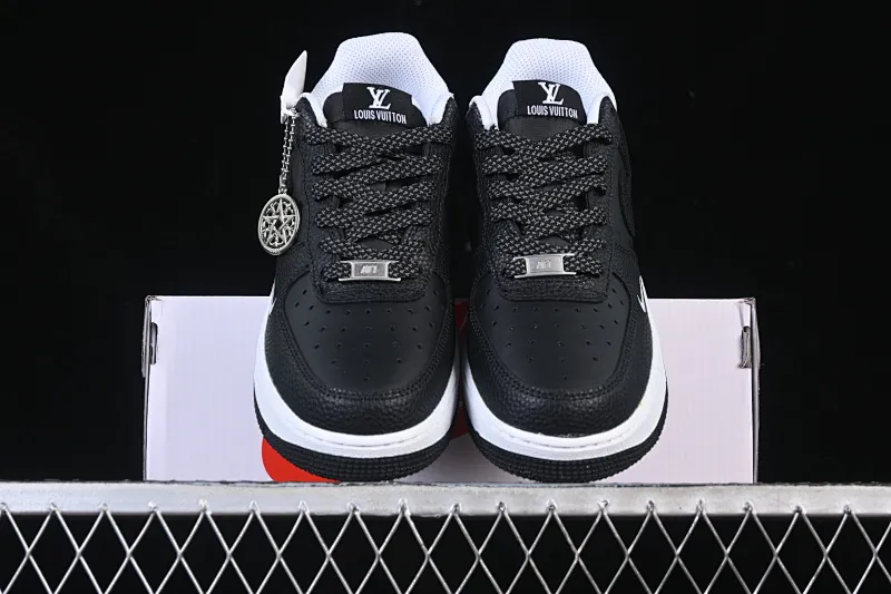 All categories Nk Air Force 1 Air Force series Nk Air Force 1 Low Air Force low-top Nike Air Force 1'07 Low LV joint Samurai black pebbles Air Force 1 low-top casual sneakers CZ3986-003